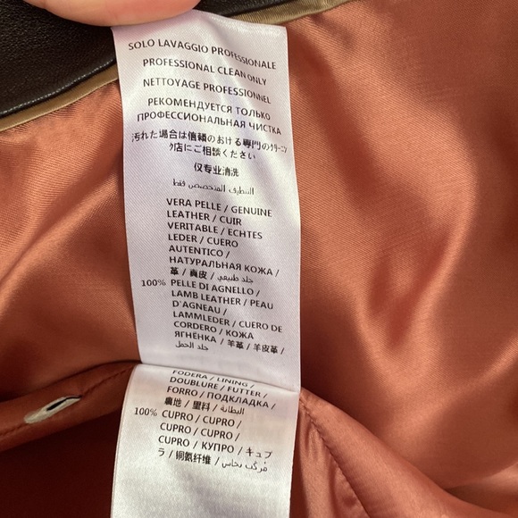 AUTHENTIC GUCCI Genuine leather men’s studded jacket Italian size 52, size Large - Picture 13 of 13